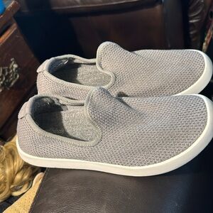 ALLBIRDS tree runners slip on shoes W 10 gray